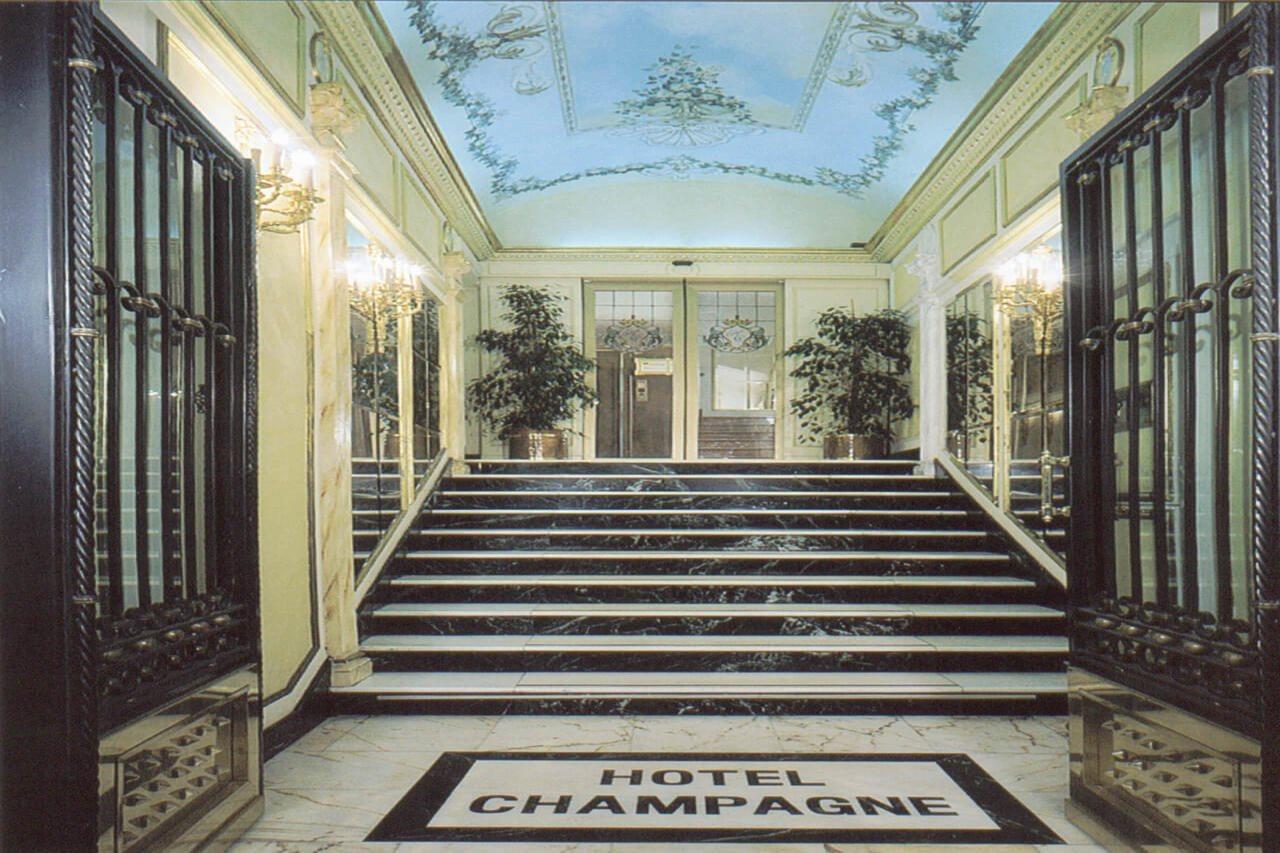 Hotel Champagne Palace Рим Экстерьер фото