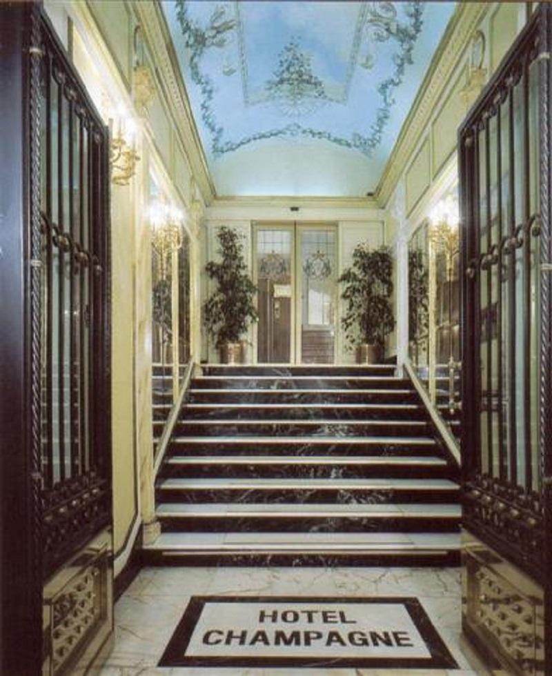 Hotel Champagne Palace Рим Интерьер фото